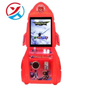 Children's Coin-operated Starry Rocket Video Game Arcade Machine Manufactures
