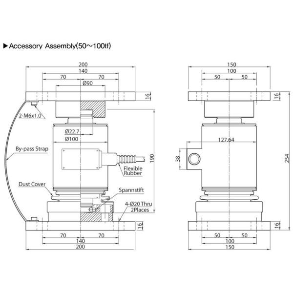 Analog Truck Scale Load Cells