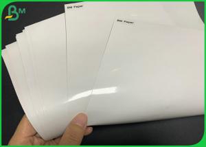 China 80gsm 700mm x 1000mm Chrome Coated Paper For Glossy Labels on sale