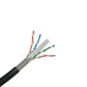  Utp 23AWG 4 Pair CAT6 Ethernet Cable Weatherproof Cat6 Cable Manufactures