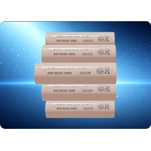 China 18650 3.7V 3000mAh Low Temperature Rechargeable Battery 500 Cycles on sale