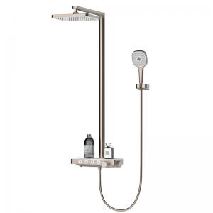  Anti Scald Hand Shower Mixer Set , Thermostatic Square Bathroom Shower Set Manufactures