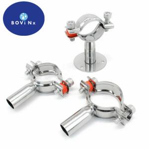  ODM Stainless Steel Pipe Hanger , Double Stainless Steel 304 Tube Fittings Manufactures