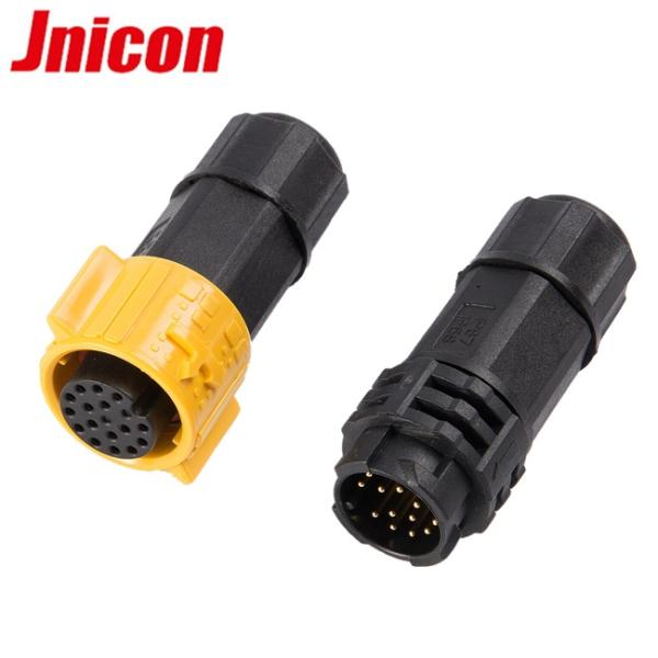 M19 Waterproof Multi Pin Connector 18 Pin And 16 Pin For Signal Data Connection