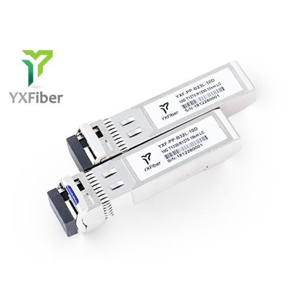 SFP-10G-BX BIDI SFP+ 10km 1270Tx/1330Rx LC SMF DFB Ddm DOM SFP Optical Module