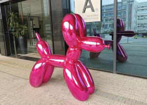  150cm High Nano Coating Stainless Steel Balloon Dog Sculpture Manufactures