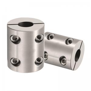  ISO9001 Extension Silver Rigid Clamp Coupling 16mm To 50mm Aluminum Alloy Manufactures