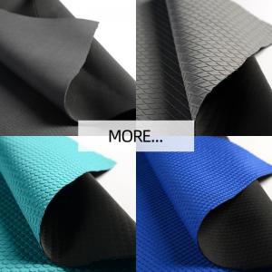 China Coarse Graining Wetsuit Fabric Material , Embossing Microgroove Clothes Neoprene Fabric on sale
