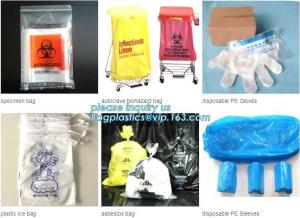 China Bio Harzard Specimen Bags/Medical Waste Biohazards Bag/Medical Waste Disposal, infectious medical waste disposal plastic on sale