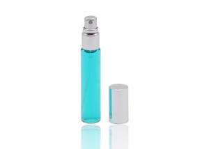 China 13 / 410 Refillable Glass Perfume Spray Bottles Aluminum Perfume Sprayer Bottle 10ml on sale