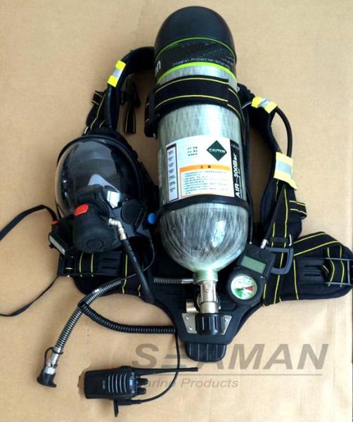 Quality 6.8L Self - Contained Air Breathing Apparatus With Communications & Microphone CE Certificate for sale
