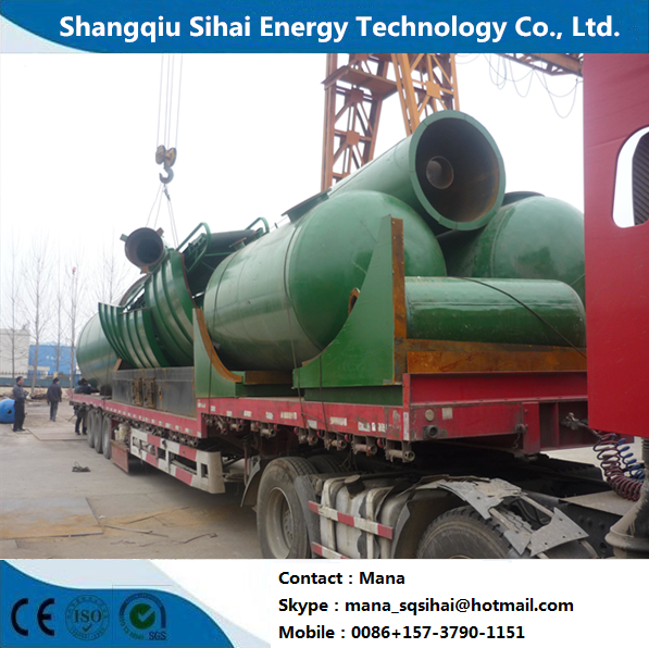 High Yield LCO to Diesel Distillation Plant 150sqm Installation Area and Large Output