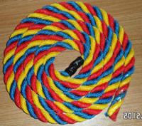 China Polypropylene Rope Climbing Net Playground 16mm 3 Strands on sale