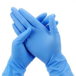 China 240mm Length Industrial Nitrile Gloves 6 Mil Disposable Nitrile Exam Gloves on sale