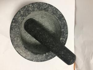  Natural Stone Granite Mortar and Pestle For Kitchen Grinding Spice Foods Tools Manufactures
