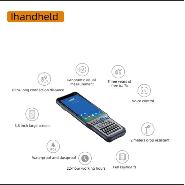 RTK Measuring GNSS GIS Data Collector Hi-Target IHAND55 GPS Controller