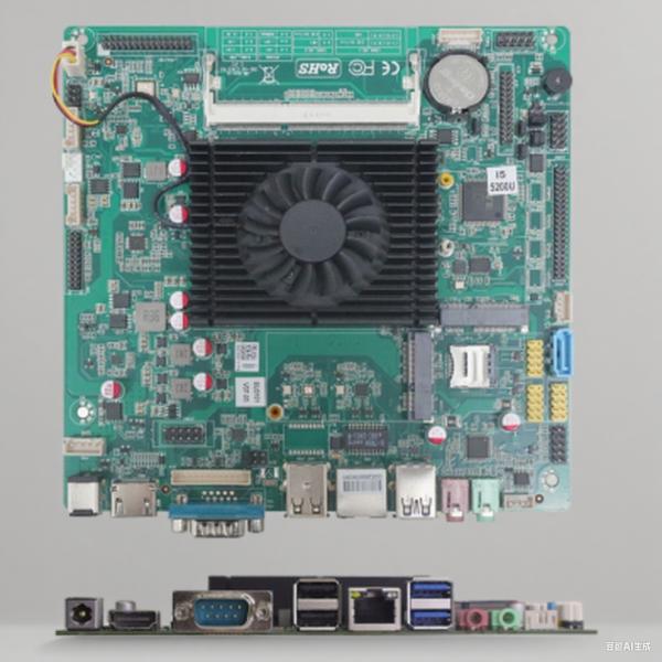 Compact Thin Mini Itx Motherboard DDR3 MSATA Dual LAN 10 USB & 6 COM Ports
