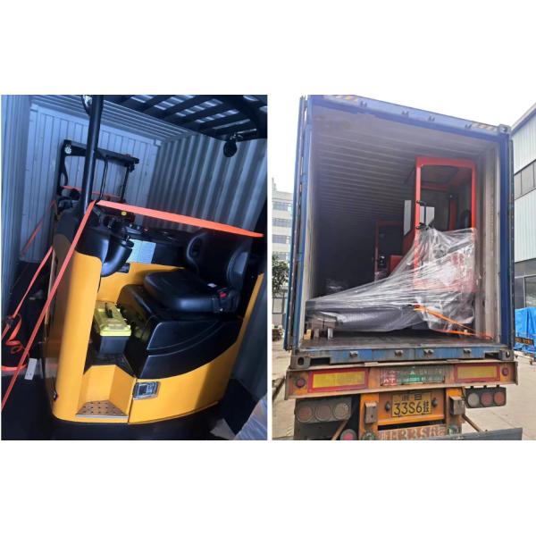 VNA Vehicle 3 Ways Forklift 1.5 Ton Narrow Aisle Electric Stacker