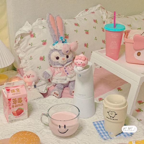 250ML Cute Automatic Soap Dispenser FCC OEM Sensor Foaming