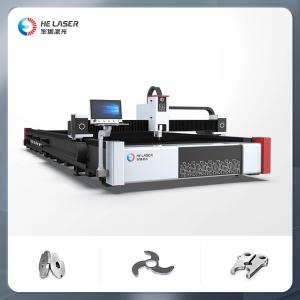  3015 CNC Fiber Laser Cutting Machine 1500W - 6000W  For Sheet Metal Manufactures
