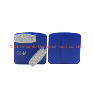 China Oval Shape Concrete Grinding Disk Durable Diamond Grinding Tools on sale