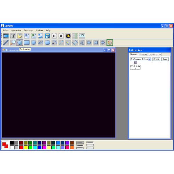 1X-500X 25cm Working Distance USB Digital Microscope