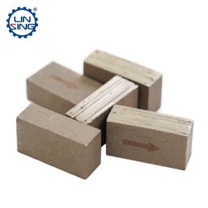 Iron Bond and Cobalt Bond 1600mm Single Blade Segment for Vietnam White Marble