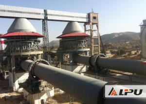  600 - 1000tpd Active Lime Rotary Kiln For Dolomite Calcination Dry And Wet Type Manufactures