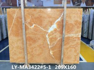  Orange Onyx Tile And Slab Marble Style Tiles For Luxury Building Interior Decoration Manufactures