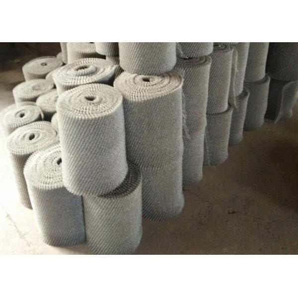 316L Knitted Stainless Steel Wire Netting High Acid And Alkali Resistance