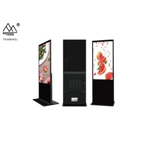  43 Inch Floor Standing Interactive Kiosk LCD Advertising Player Manufactures
