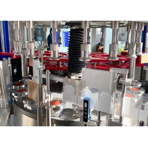 220V 380V Round Bottle Sticker Labeling Machine Full Automatic