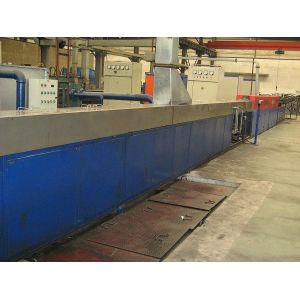  Automobile spring wire oil quenching and tempering line Manufactures