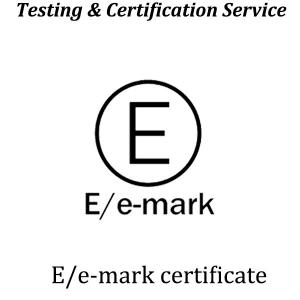 China European E-MARK Certification Approval ECE R10 ECE Vehicles And Vehicle Parts Products on sale