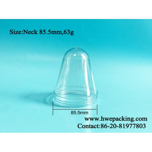 900ml 1000ml Neck 85mm PET Food Jar Plastic Preform With Handle Lid
