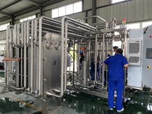 China Beverage Pasteurization Sterilizer Equipment SUS 316 5-10T/H Capacity on sale