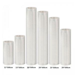 China Nylon Co Extrusion Vacuum Sealer Rolls , 0.18mm Food Saver Vacuum Bag Rolls on sale