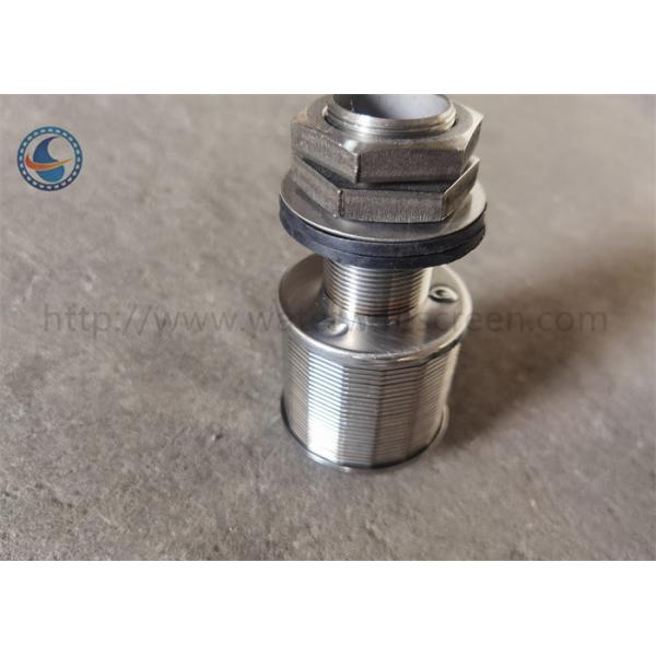 Hastelloy Water Filter Nozzle Wedge Wire Screen Pipe Strainer using