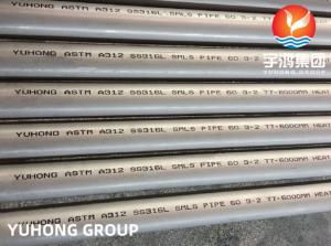 China ASME SA312 TP316L Stainless Steel Seamless Pipe on sale