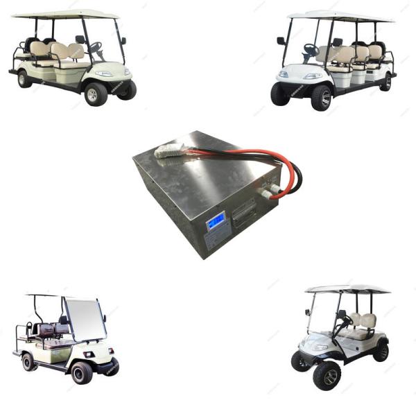 Anti Extrusion Lithium18650 Battery Pack High Temperature Resistant For Golf Carts
