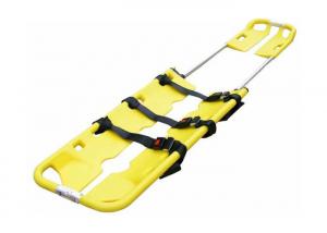 China X-Ray Translucent Plastic Scoop Stretcher Medical Emergency Folding Stretcher ALS-SA127 on sale