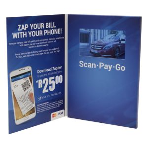  Handmade Touch Screen LCD Video Greeting Cards 800×480 Pixel For VIP Treatment Manufactures