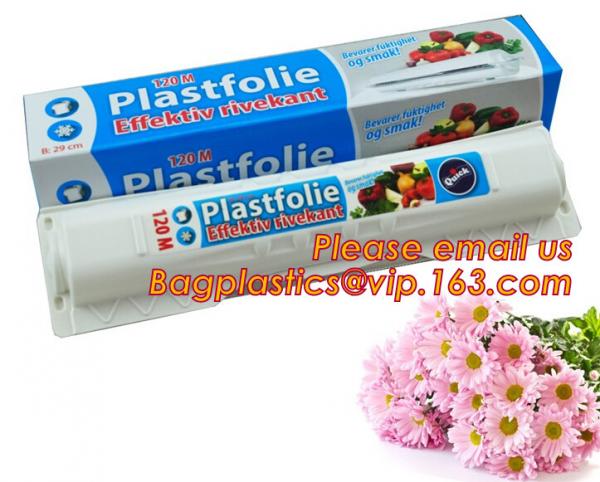 Plastic PVC Stretch Cling Film for Food Wrap, Good price pvc heat resistant static cling film for food wrap, bagease pac