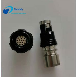 PCB Mounted 16pin PPS PEEK Fischer Cable Connector