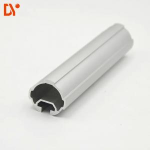 DY28-02A Aluminum Lean Pipe T-Slot Frame Tube For Pipe Rack System Manufactures