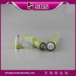 AY-15ml metalized color airless plastic roll on bottle professional manufacturer