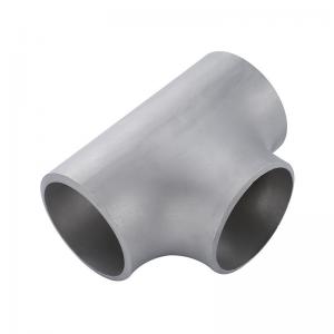China Alloy Steel A420 WP11 Equal Tee 8 Inch SCH 40 Reducing Tee Butt Weld Pipe Fittings on sale
