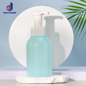 Buy cheap Luxury HDPE Plastic 400ml Blue Plastic Pump Dispenser Hand Wash Bottles, Liquid from wholesalers