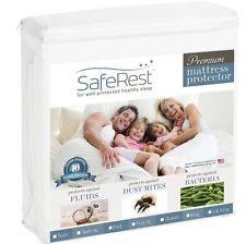  Bed Bug Proof Microfiber Anti Dust Mite Mattress Covers , Full Size Mattress Protectors Manufactures