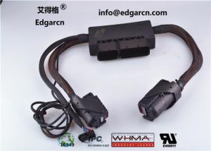  Flat Custom Made Automotive Wiring Harness Length 100mm With Idc Connector Manufactures